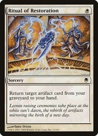 Ritual of Restoration - Darksteel - Magic: The Gathering card