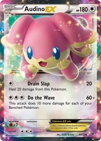 Audino EX - XY - Fates Collide - Pokemon card