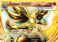 Delphox BREAK - XY - Fates Collide - Pokemon card