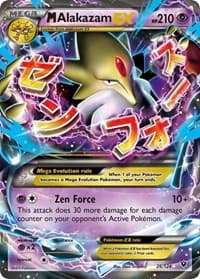 M Alakazam EX - XY - Fates Collide - Pokemon card
