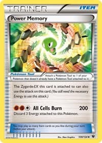 Power Memory - XY - Fates Collide - Pokemon card