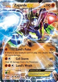 Zygarde EX - XY - Fates Collide - Pokemon card