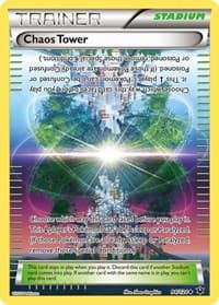 Chaos Tower - XY - Fates Collide - Pokemon card