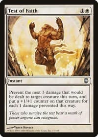 Test of Faith - Darksteel - Magic: The Gathering card