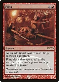 Fling - WPN & Gateway Promos - Magic: The Gathering card