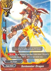 Sunbooster Dragon - Unleash! Impact Dragon!! - Future Card BuddyFight card