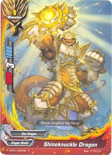 Shineknuckle Dragon - Unleash! Impact Dragon!! - Future Card BuddyFight card