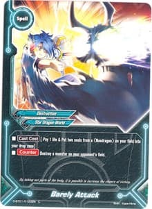 Barely Attack - Unleash! Impact Dragon!! - Future Card BuddyFight card