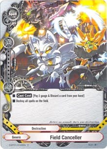 Field Canceller - Unleash! Impact Dragon!! - Future Card BuddyFight card