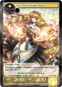 Life Profiteering Priest - Battle for Attoractia - Force of Will card