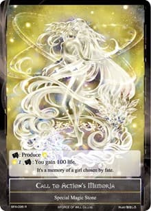 Call to Action's Memoria - Battle for Attoractia - Force of Will card