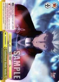 "Unlimited Blade Works" - Fate/stay night [Unlimited Blade Works] Vol. II - Weiss Schwarz card