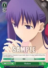 Shaken - Fate/stay night [Unlimited Blade Works] Vol. II - Weiss Schwarz card