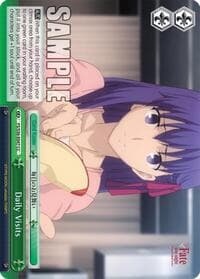 Daily Visits - Fate/stay night [Unlimited Blade Works] Vol. II - Weiss Schwarz card