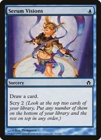 Serum Visions - Fifth Dawn - Magic: The Gathering card