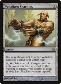Vedalken Shackles - Fifth Dawn - Magic: The Gathering card