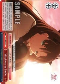 Mischievous Smile - Fate/stay night [Unlimited Blade Works] Vol. II - Weiss Schwarz card