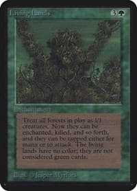 Living Lands - Alpha Edition - Magic: The Gathering card