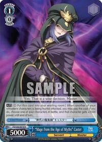 "Mage from the Age of Myths" Caster - Fate/stay night [Unlimited Blade Works] Vol. II - Weiss Schwarz card