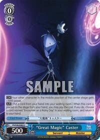 "Great Magic" Caster - Fate/stay night [Unlimited Blade Works] Vol. II - Weiss Schwarz card
