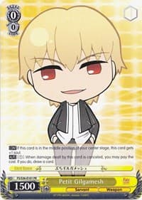 Petit Gilgamesh - Fate/stay night [Unlimited Blade Works] Vol. II - Weiss Schwarz card