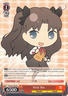 Petit Rin - Fate/stay night [Unlimited Blade Works] Vol. II - Weiss Schwarz card