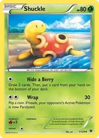 Shuckle - XY - Fates Collide - Pokemon card
