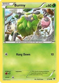 Burmy - XY - Fates Collide - Pokemon card