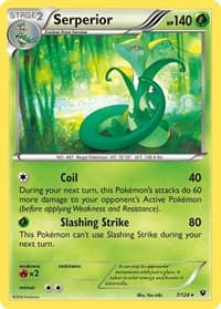 Serperior - XY - Fates Collide - Pokemon card