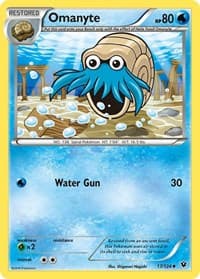 Omanyte - XY - Fates Collide - Pokemon card