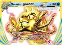 Omastar BREAK - XY - Fates Collide - Pokemon card