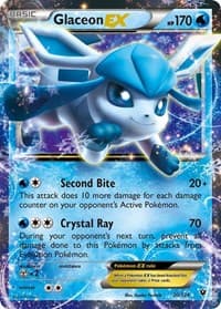 Glaceon EX - XY - Fates Collide - Pokemon card