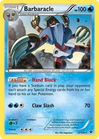 Barbaracle - XY - Fates Collide - Pokemon card