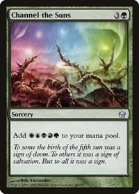 Channel the Suns - Fifth Dawn - Magic: The Gathering card