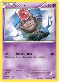 Spoink - XY - Fates Collide - Pokemon card