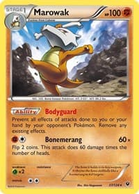 Marowak - XY - Fates Collide - Pokemon card