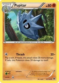 Pupitar - XY - Fates Collide - Pokemon card
