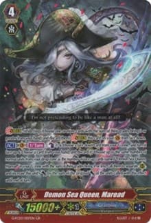 Demon Sea Queen, Maread - G-FC03: Fighter's Collection 2016 - Cardfight Vanguard card