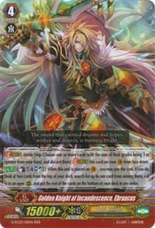Golden Knight of Incandescence, Ebraucus - G-FC03: Fighter's Collection 2016 - Cardfight Vanguard card