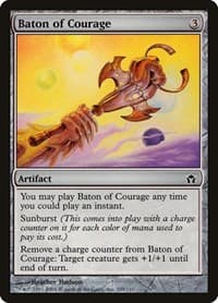 Baton of Courage - Fifth Dawn - Magic: The Gathering card