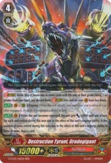 Destruction Tyrant, Gradogigant - G-FC03: Fighter's Collection 2016 - Cardfight Vanguard card