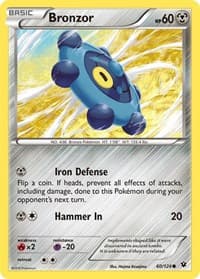 Bronzor - XY - Fates Collide - Pokemon card