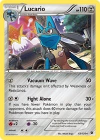 Lucario (63) - XY - Fates Collide - Pokemon card