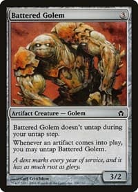 Battered Golem - Fifth Dawn - Magic: The Gathering card