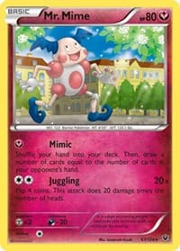 Mr. Mime - XY - Fates Collide - Pokemon card