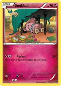 Snubbull - XY - Fates Collide - Pokemon card