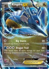 Kingdra EX - XY - Fates Collide - Pokemon card