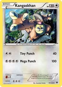 Kangaskhan - XY - Fates Collide - Pokemon card