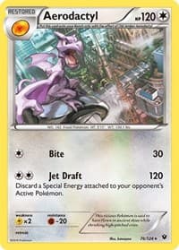 Aerodactyl - XY - Fates Collide - Pokemon card