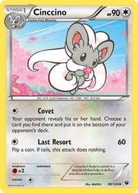 Cinccino (88) - XY - Fates Collide - Pokemon card